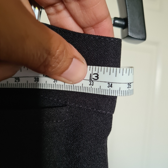 SABA Pink Label S W26 L104 Black Officewear Womens Pants Workwear Formal Pants - Picture 9 of 12